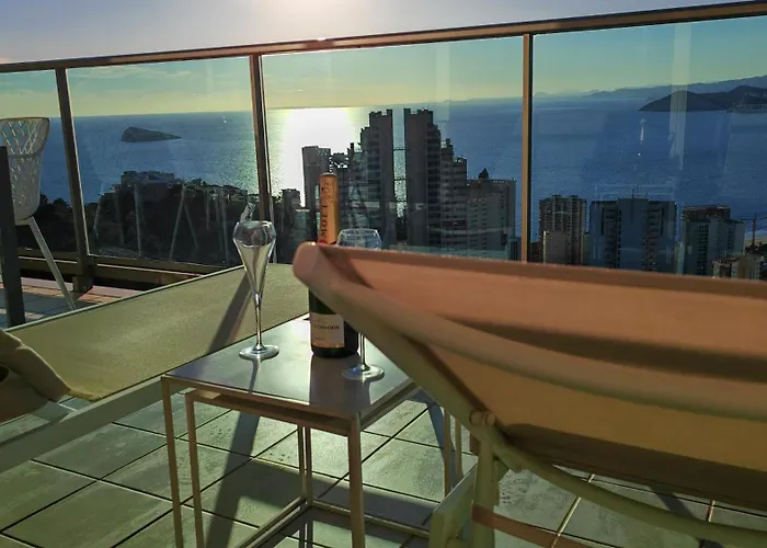 Lägenhet Skyline Floor 28 Sea Views Benidorm