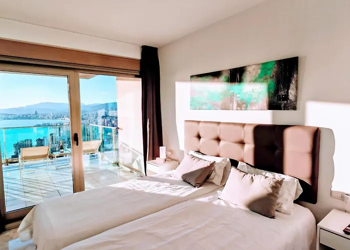 Skyline Floor 28 Sea Views Lägenhet Benidorm